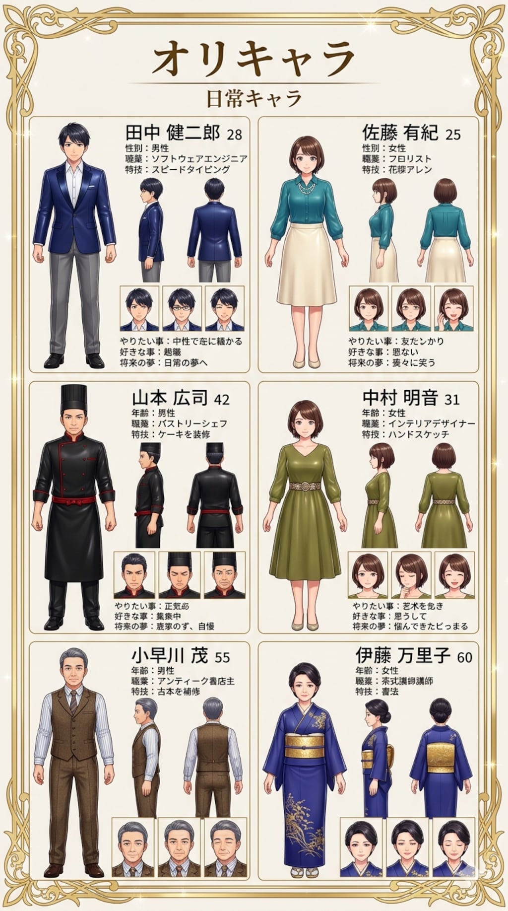 オリキャラ　日常