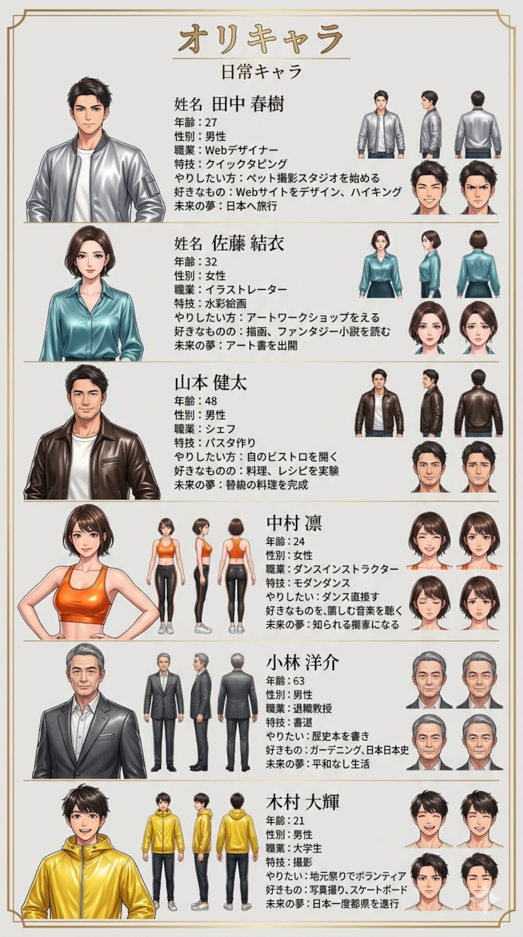 オリキャラ　日常