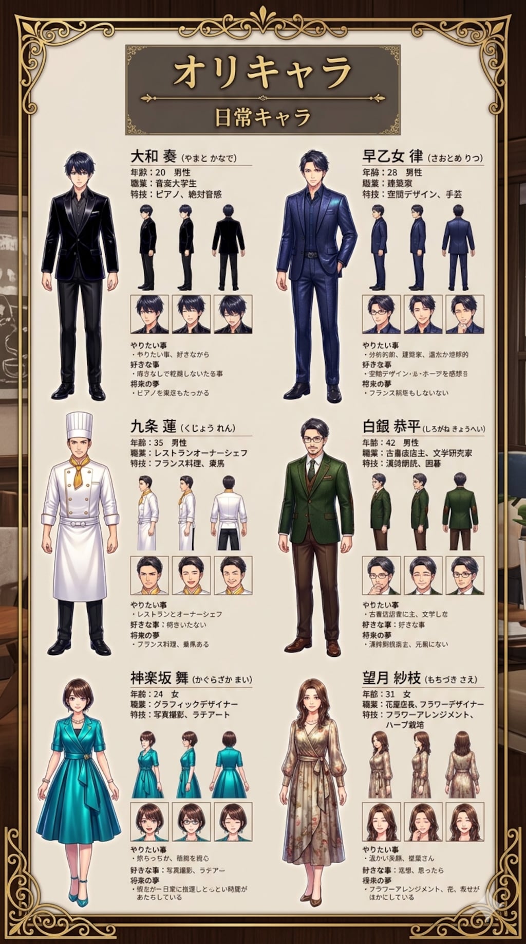 オリキャラ　日常