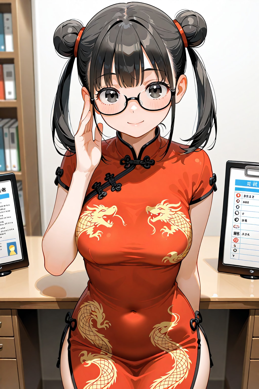 今日の眼鏡っ娘　6/4