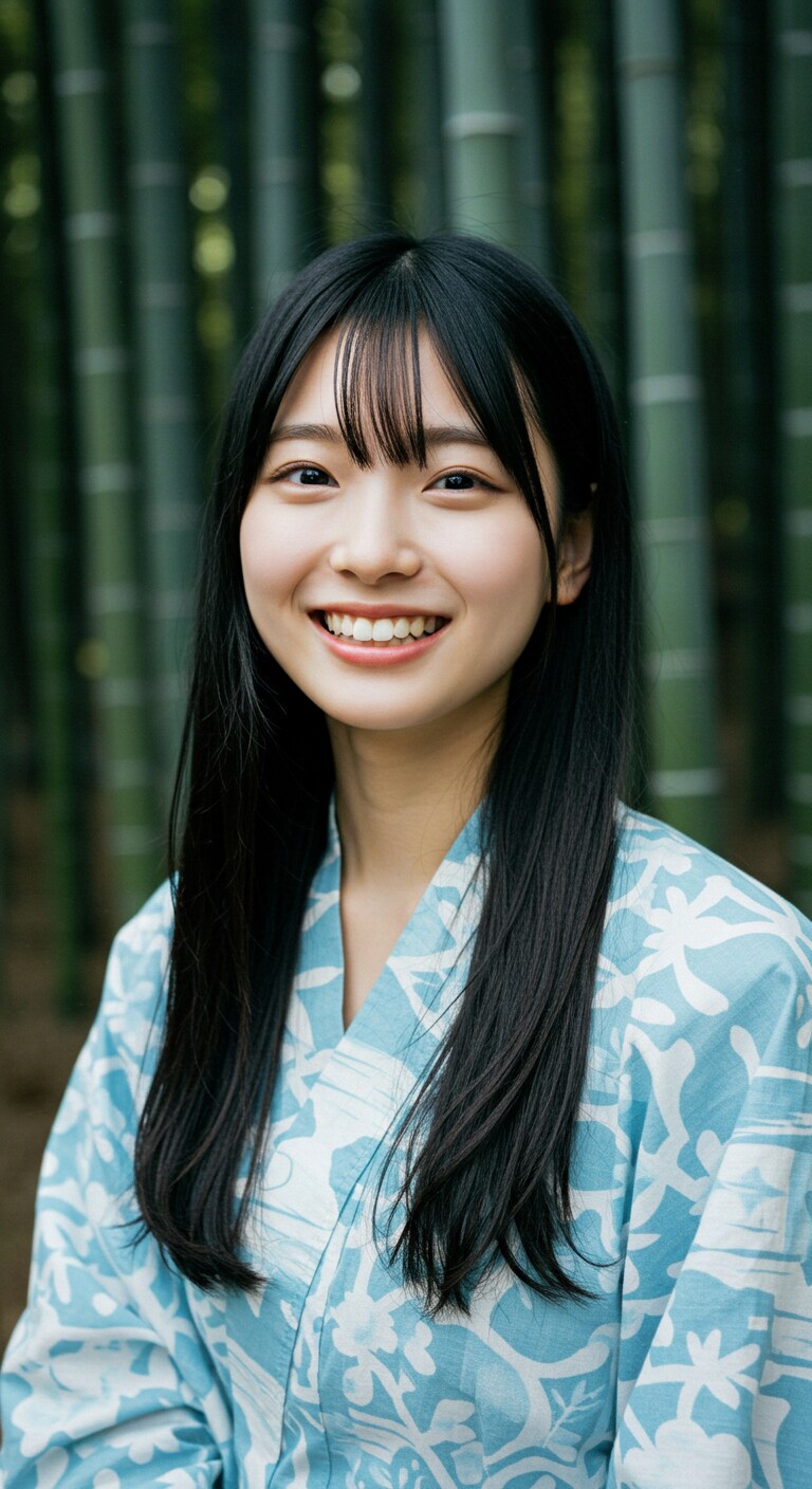 和装女子　フォト　ImageFX土産