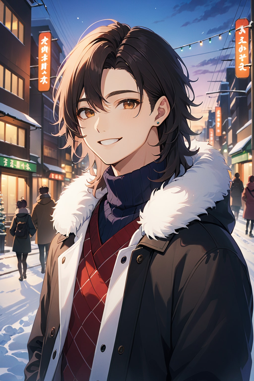 ウルフカット 男性28歳