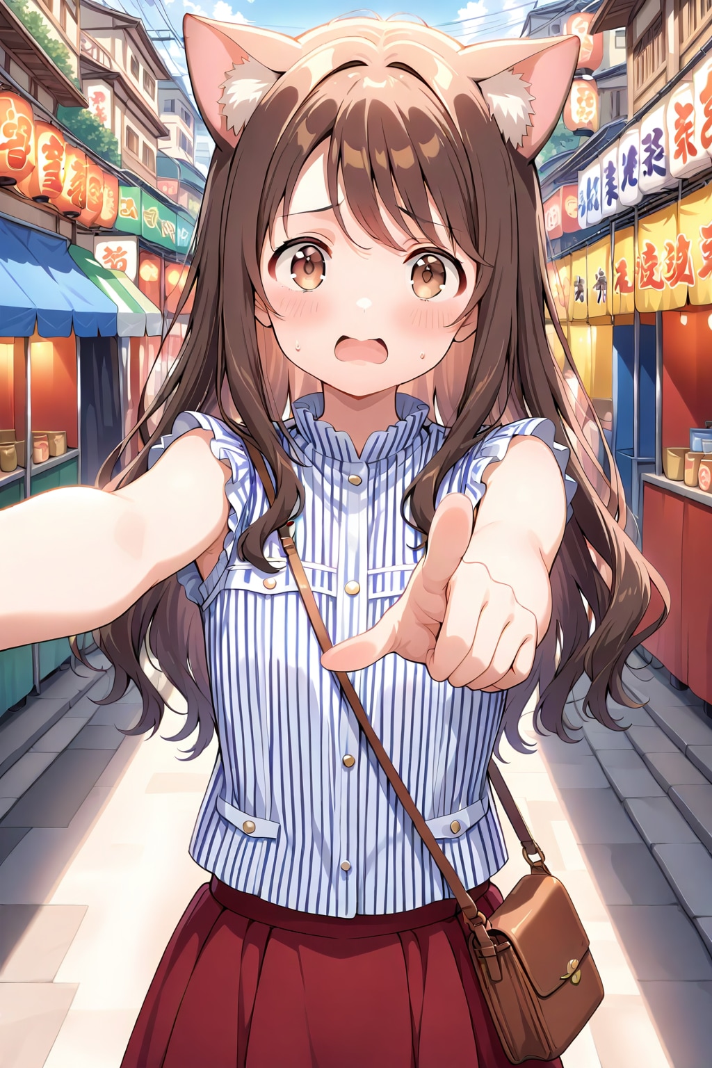 ネコ娘のちーちゃん🐈✨９ | の人気AIイラスト・グラビア