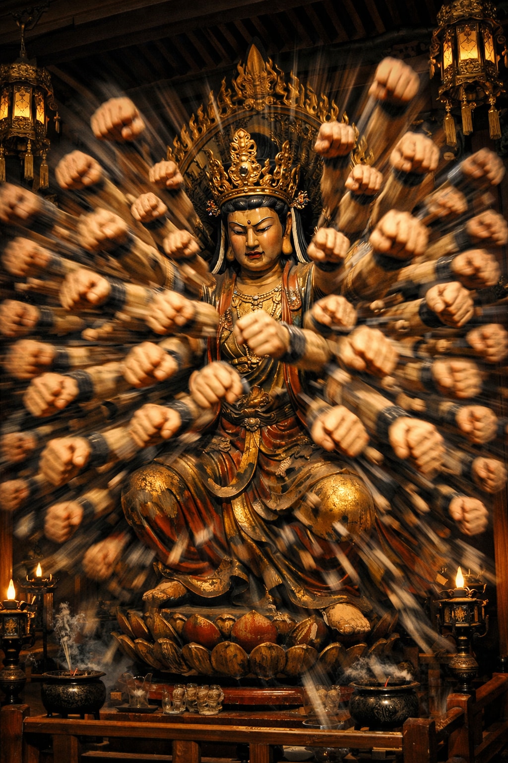 [問題に解答]千手観音VSクレーマー観光客