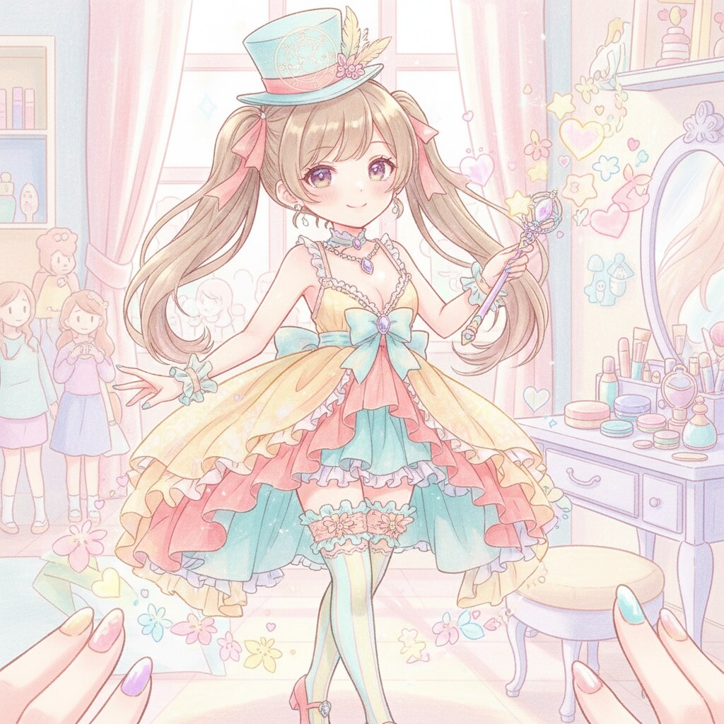 茶ツイさん。2月16日 #ネイル女子の日 #似合う色の日 | の人気AIイラスト・グラビア