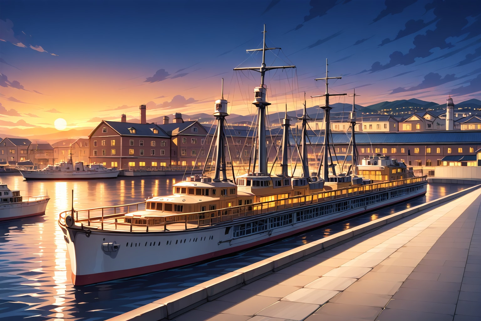 港 | の人気AIイラスト・グラビア