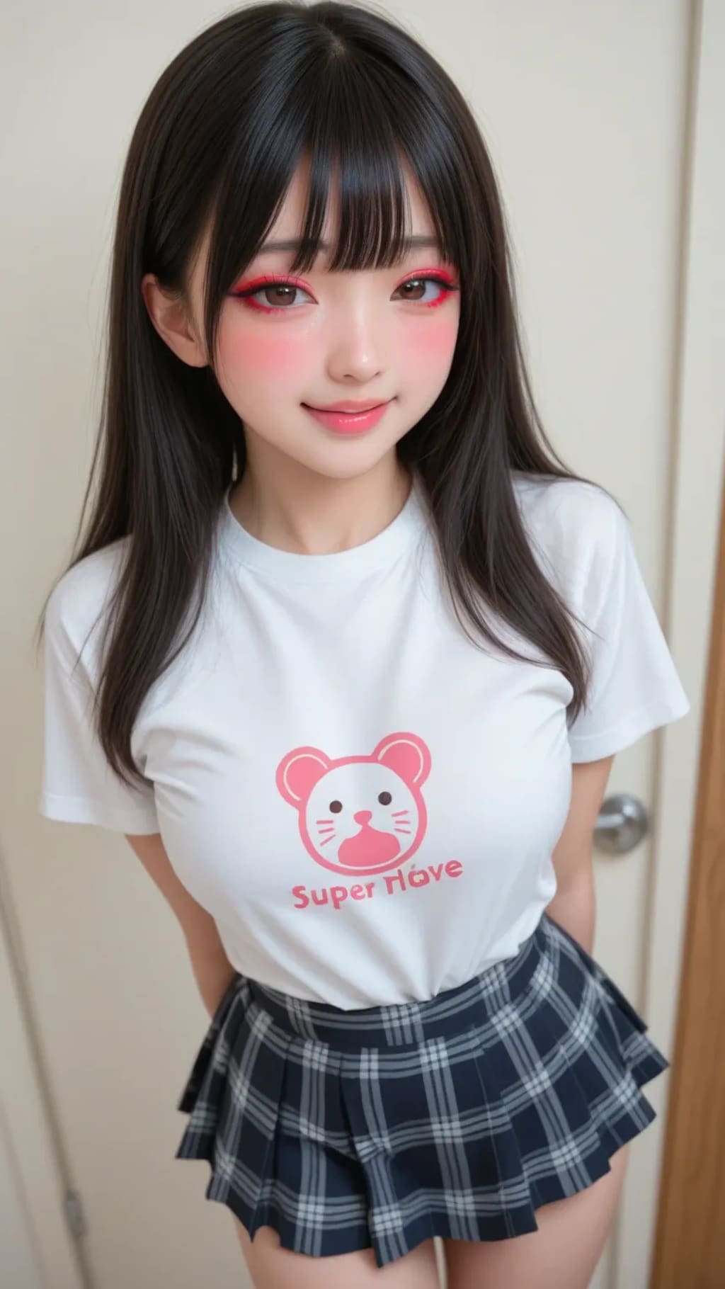黒髪女子高生