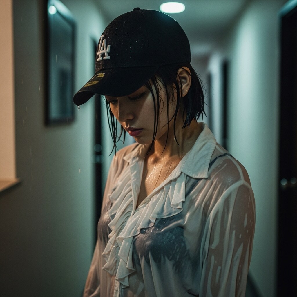 深夜の訪問者