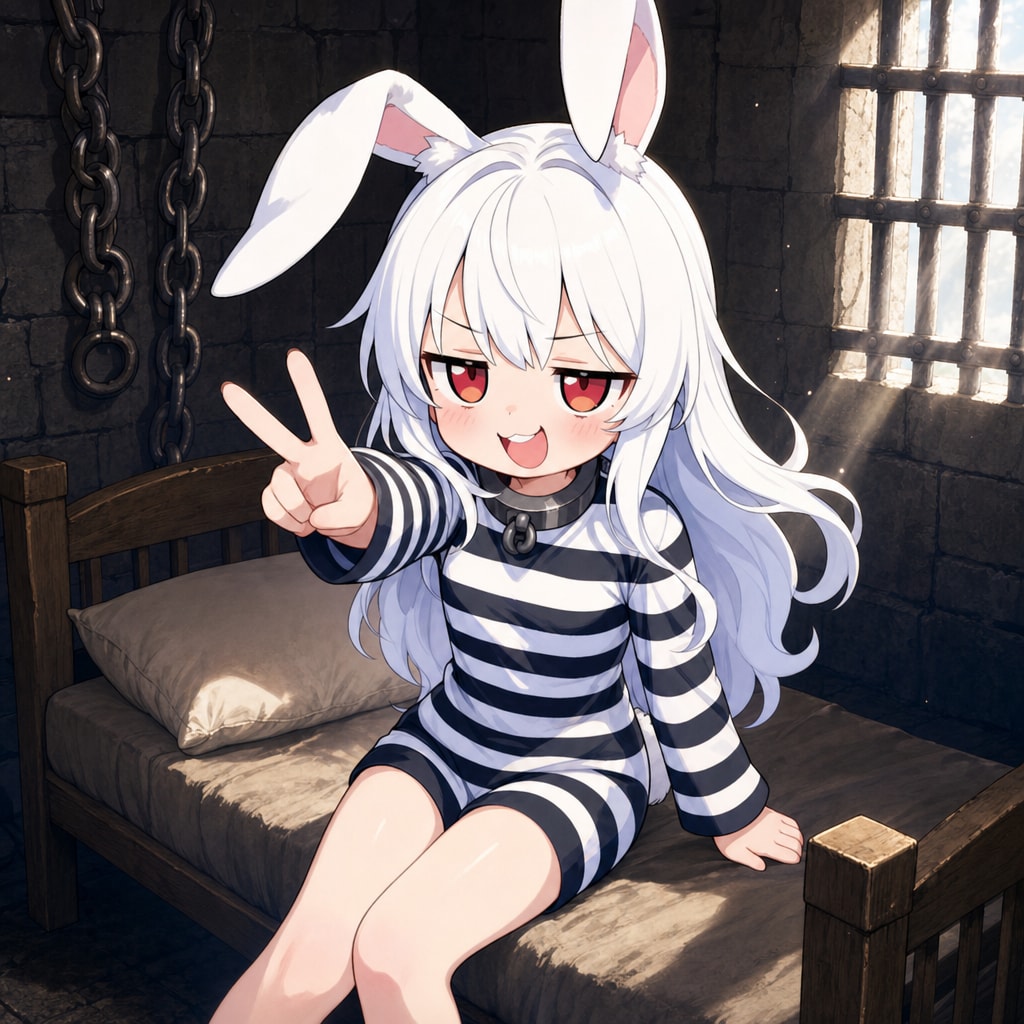 うさぎちゃんのお部屋(牢屋)の室内