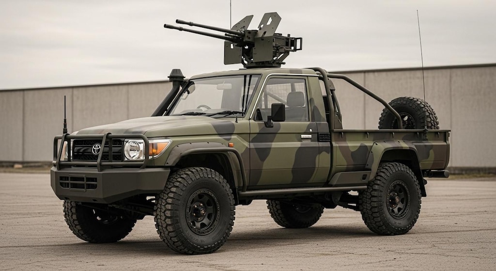 ランクル70軍用車