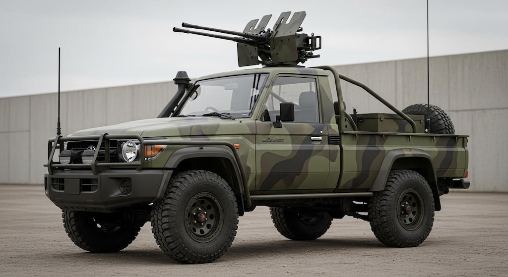 ランクル70軍用車