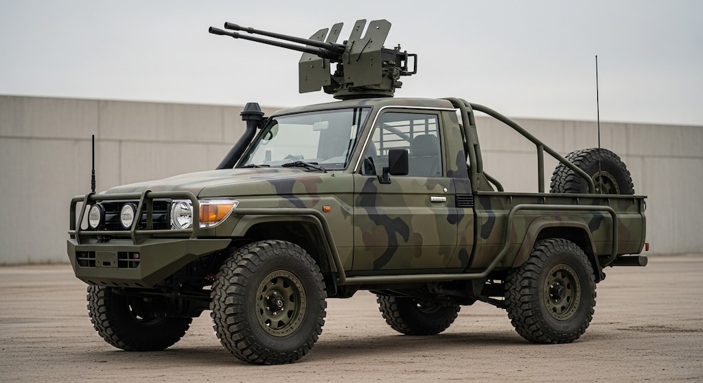 ランクル70軍用車