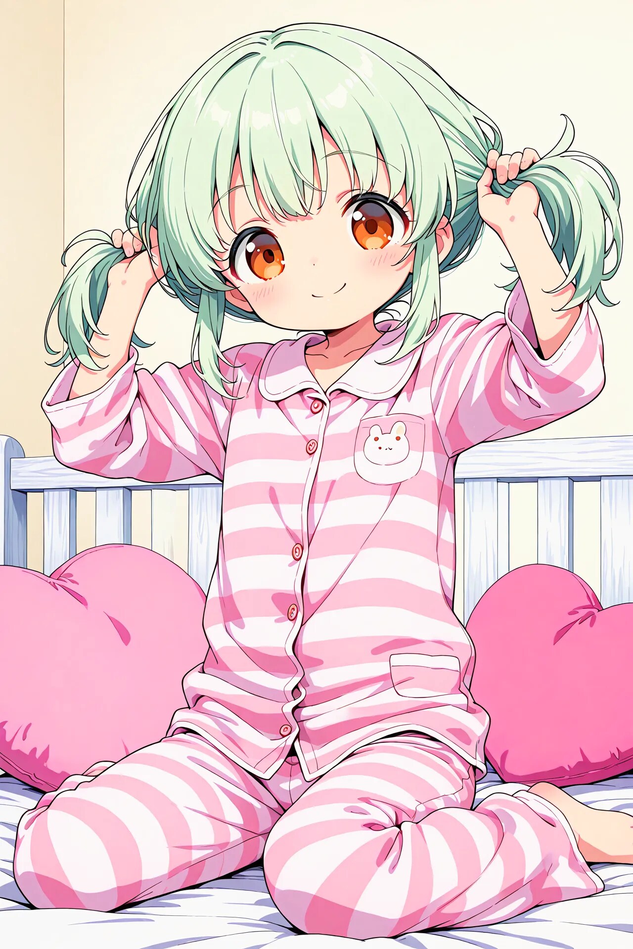 ね、ちゃんと起きたでしょ？ | の人気AIイラスト・グラビア