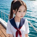 セイラー少女 5枚目