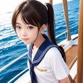 セイラー少女 4枚目