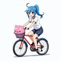ももほうくんとサイクリング 10枚目