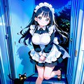 ネコとメイド 6枚目