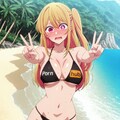 星野ルビー×Pornhubビキニ 6枚目