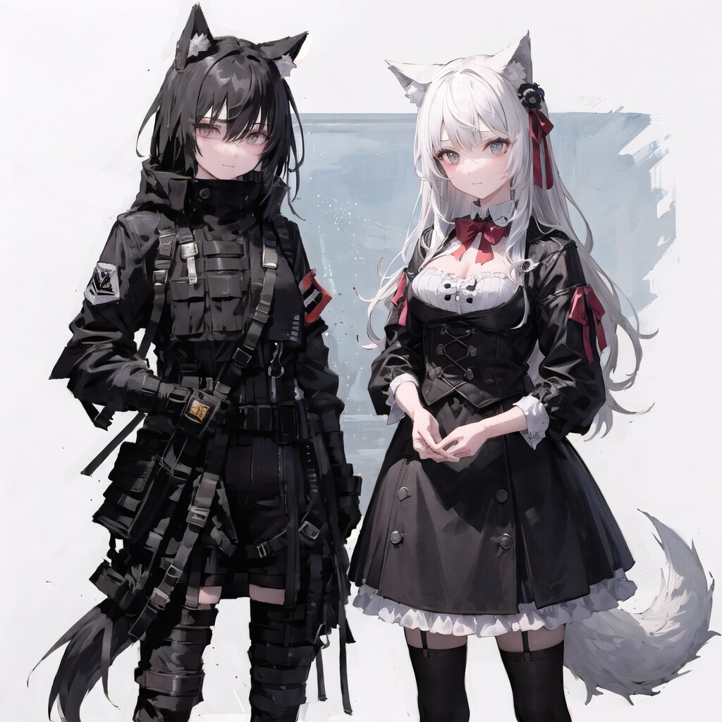 荒廃世界の狼少女 キャラクター