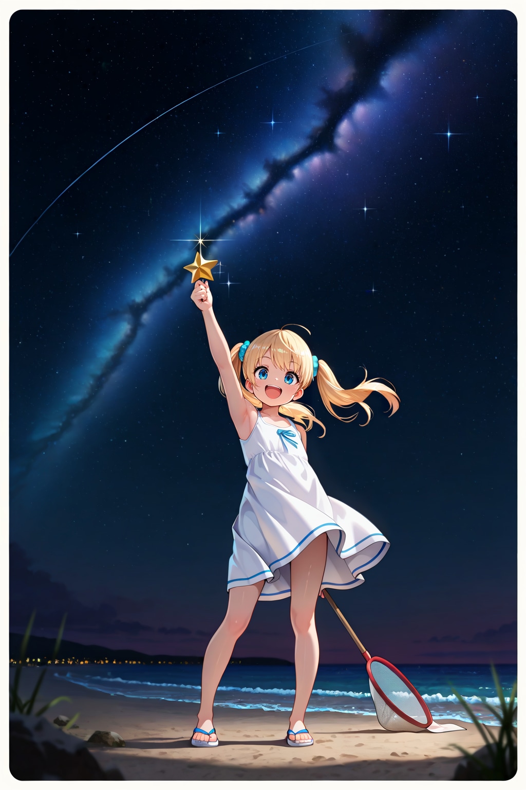 流れ星、つかまえた！