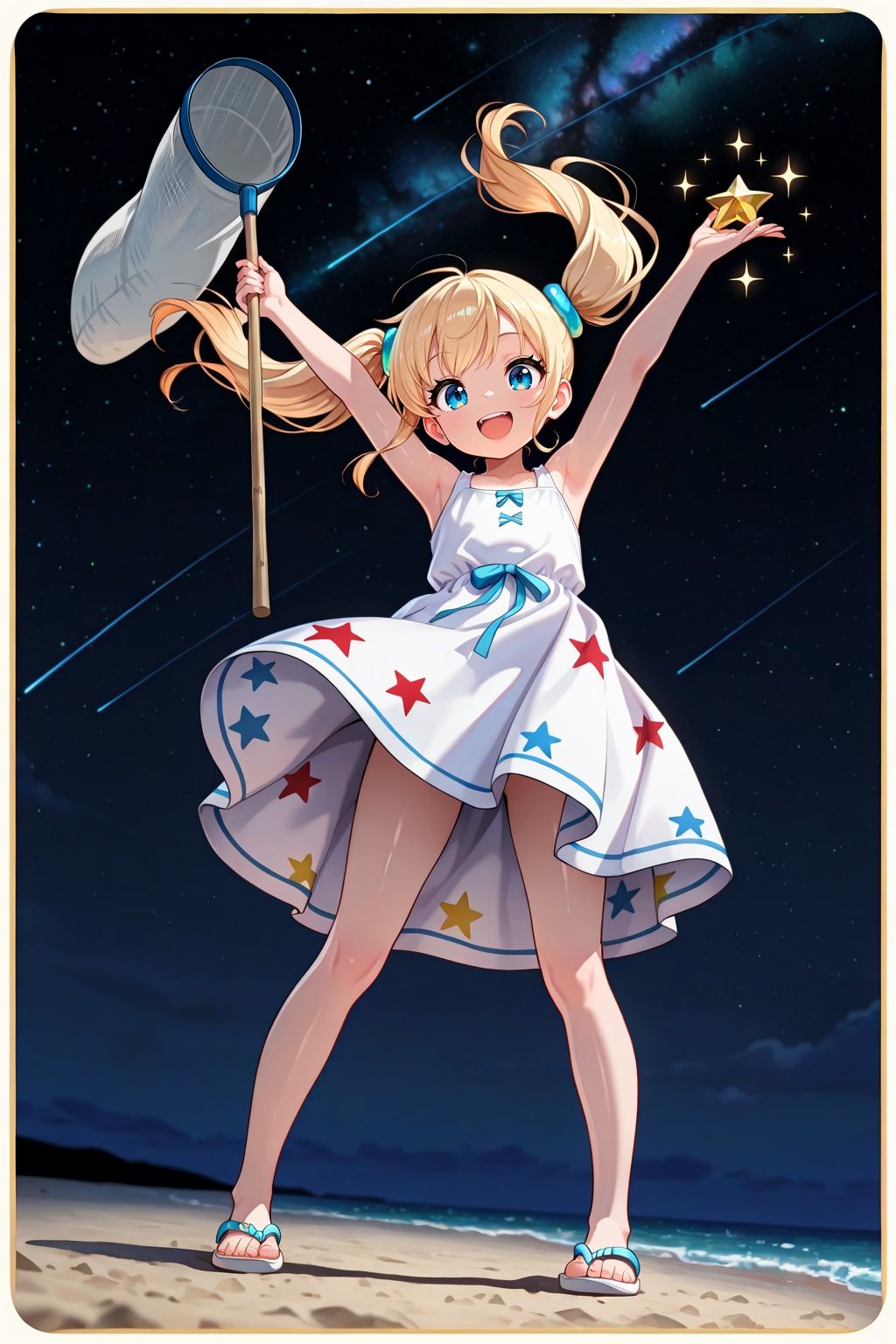 流れ星、つかまえた！