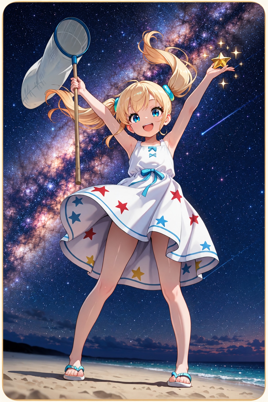 流れ星、つかまえた！