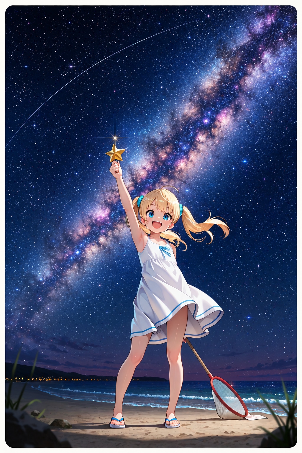 流れ星、つかまえた！