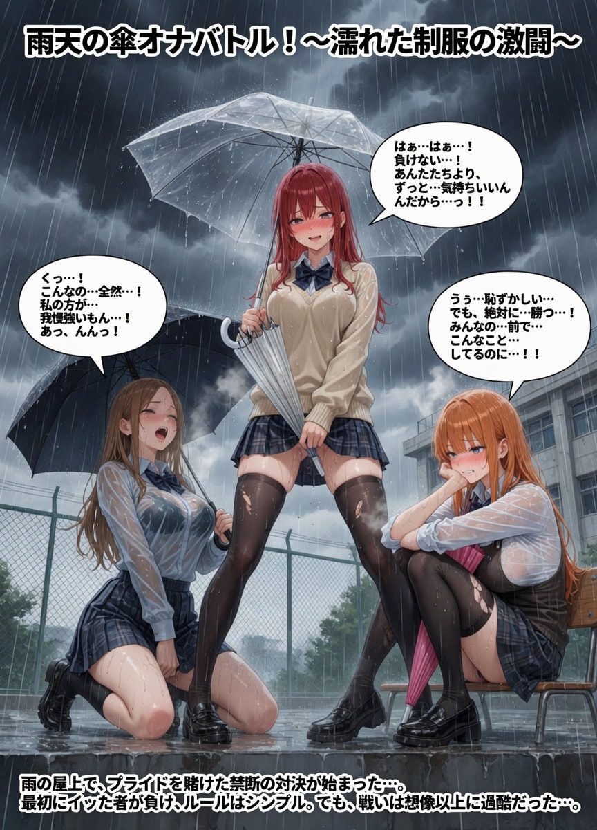 傘オナバトル