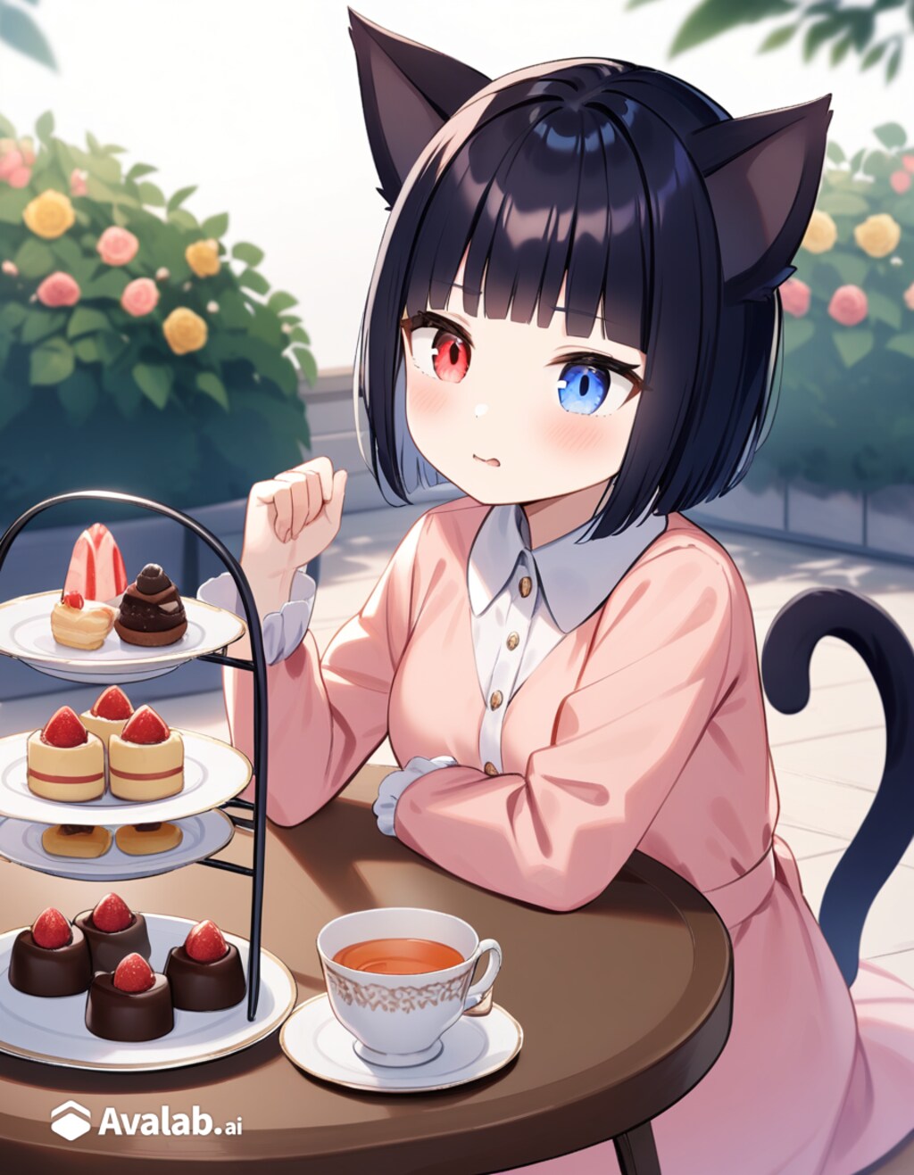 9月の通りすがりの迷子猫①