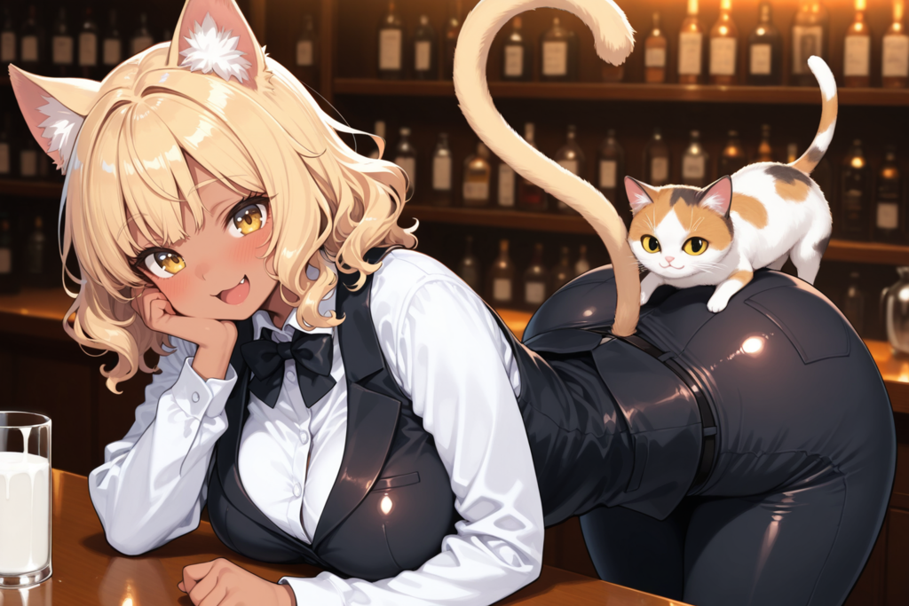 ご注文はミルクでいいかニャ？