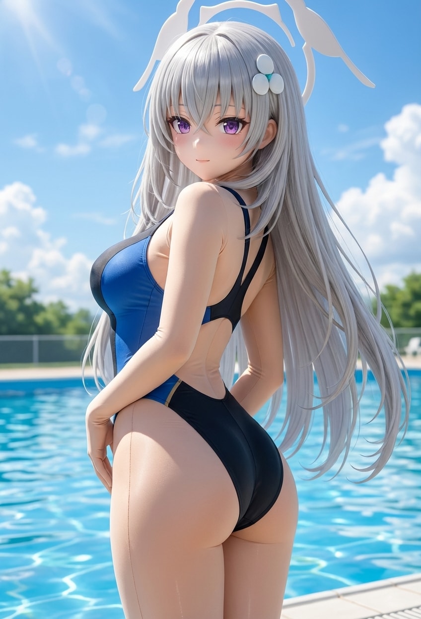 競泳水着着ぐるみサクラコ