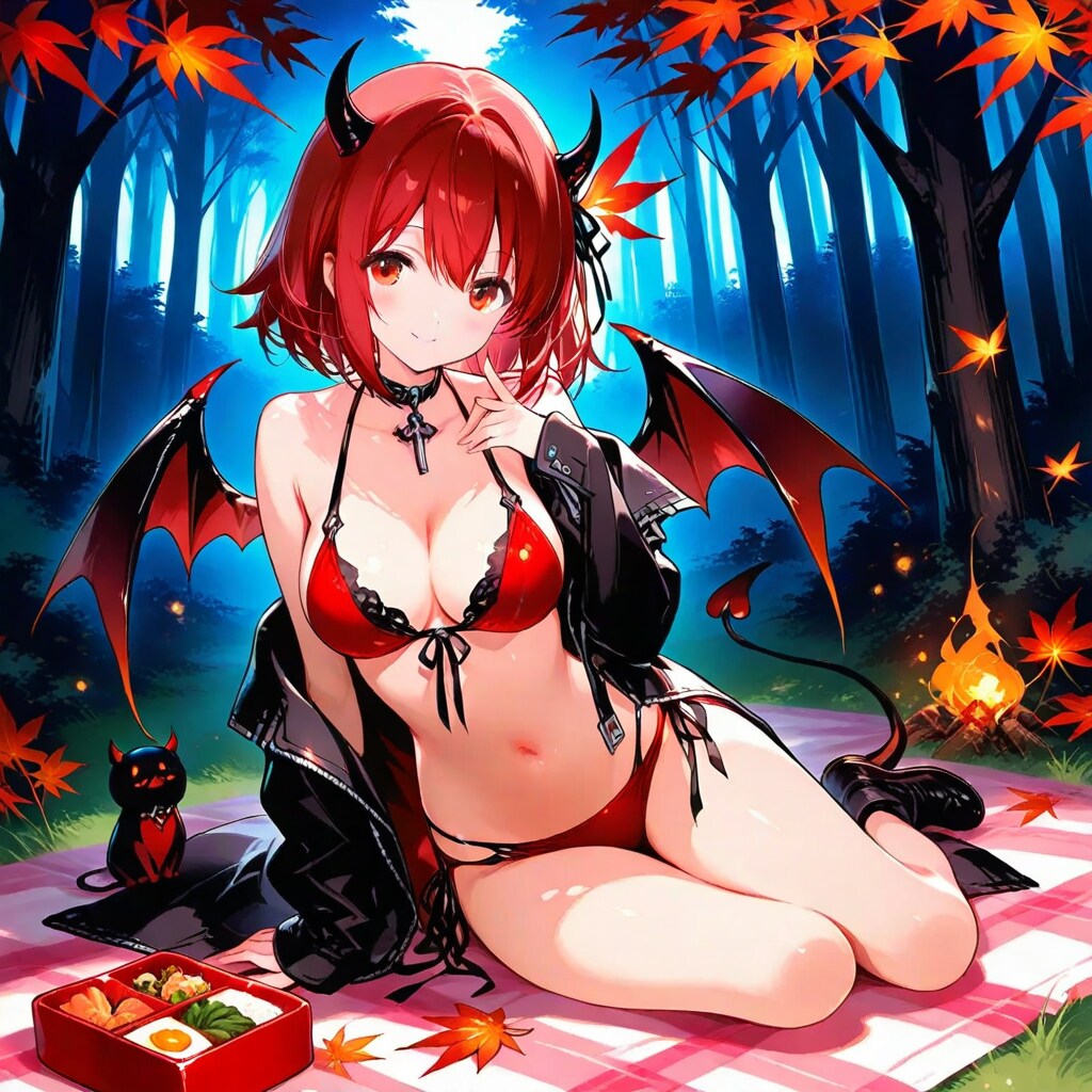 gryphonで悪魔っ子秋のピクニック251021