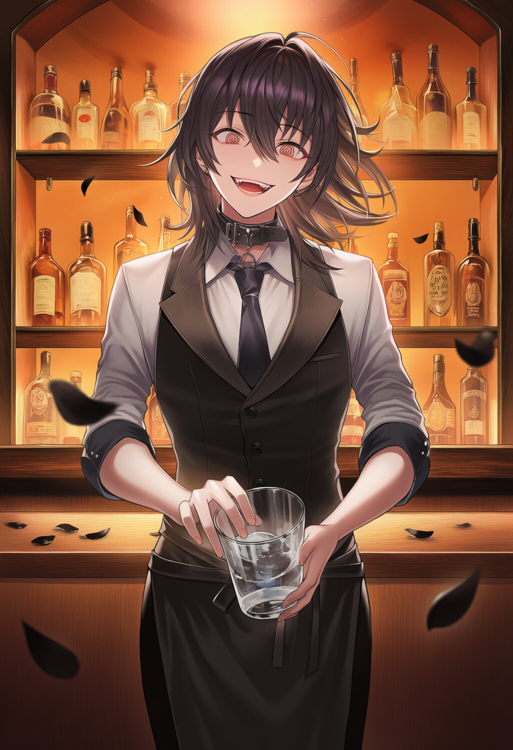 怪しいバーテンダー  (服部先輩)