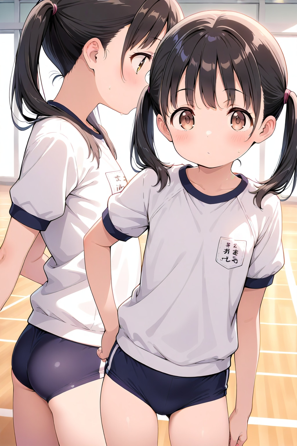 体操服美少女たち