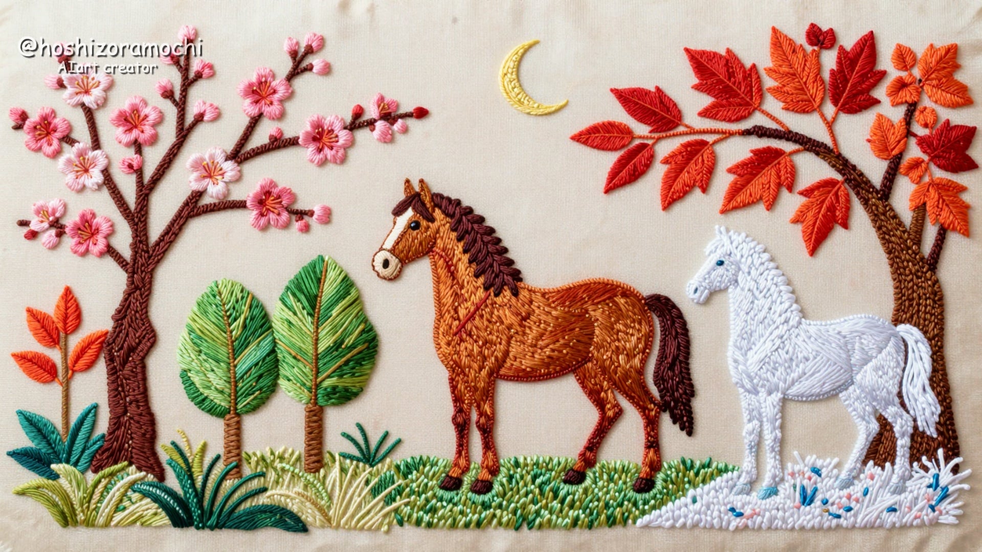 四季と馬の物語 | の人気AIイラスト・グラビア