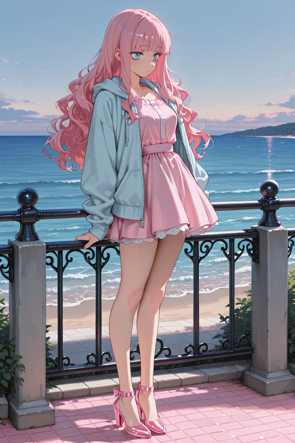 ECHIDNA ちゃんの春コーデ | の人気AIイラスト・グラビア