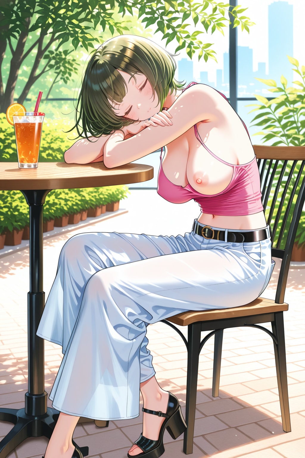 春眠暁を覚えず 露出