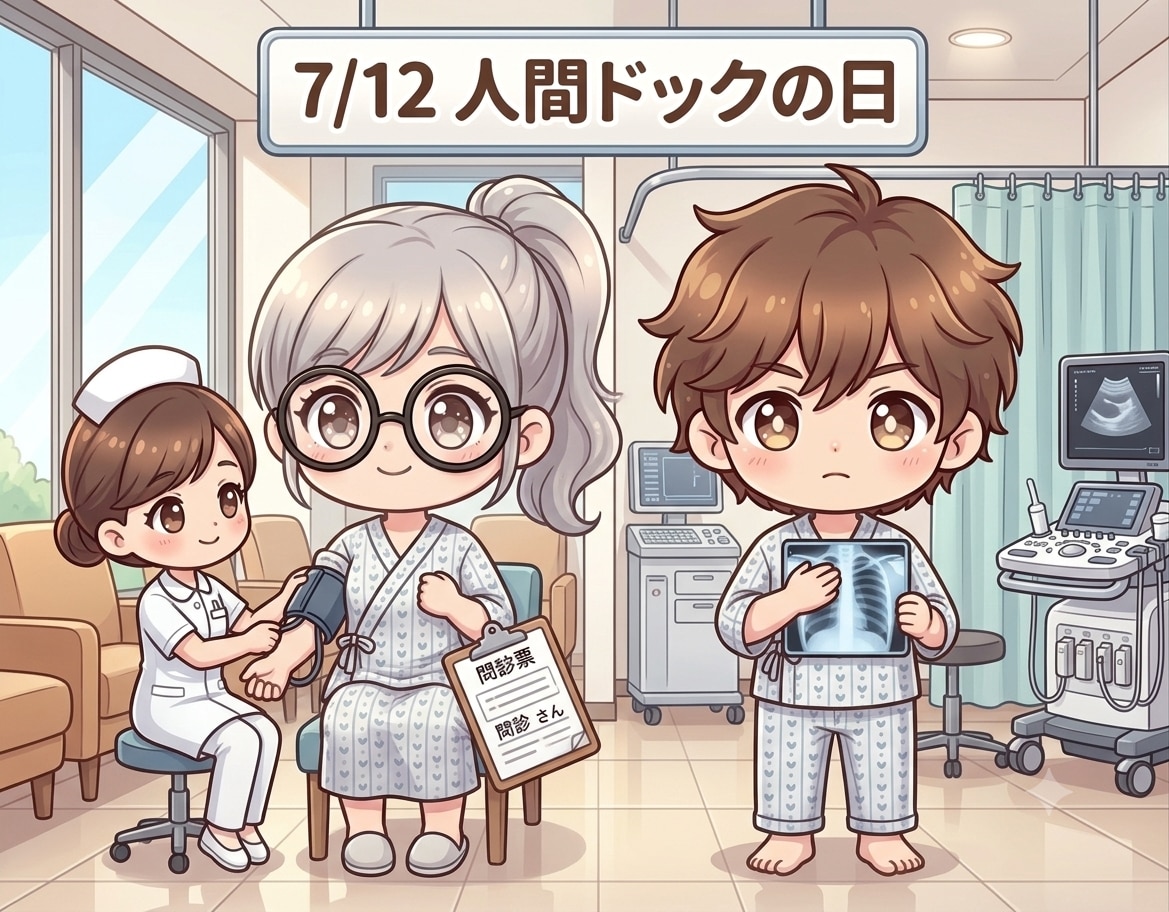 今日は「人間ドックの日」
