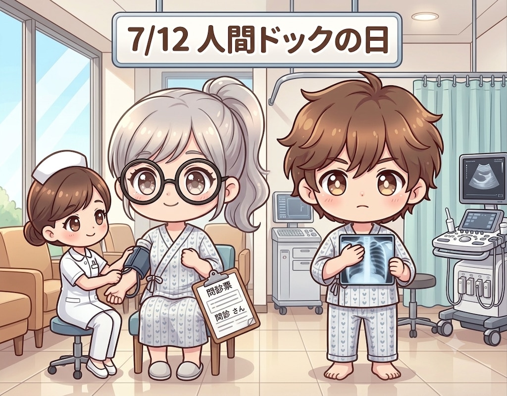 今日は「人間ドックの日」