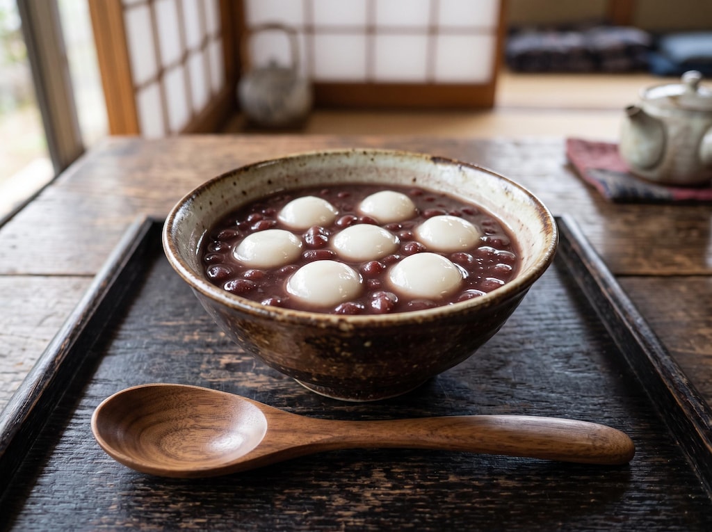 摩訶不思議食堂の冷やし白玉善哉