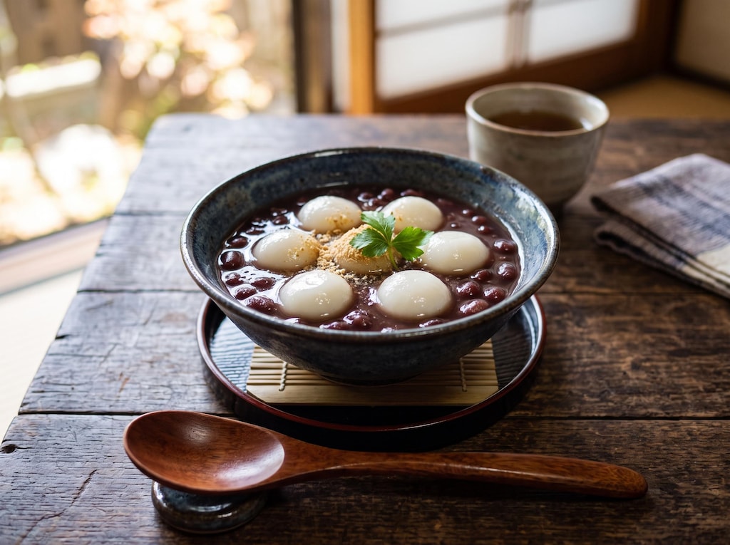 摩訶不思議食堂の冷やし白玉善哉