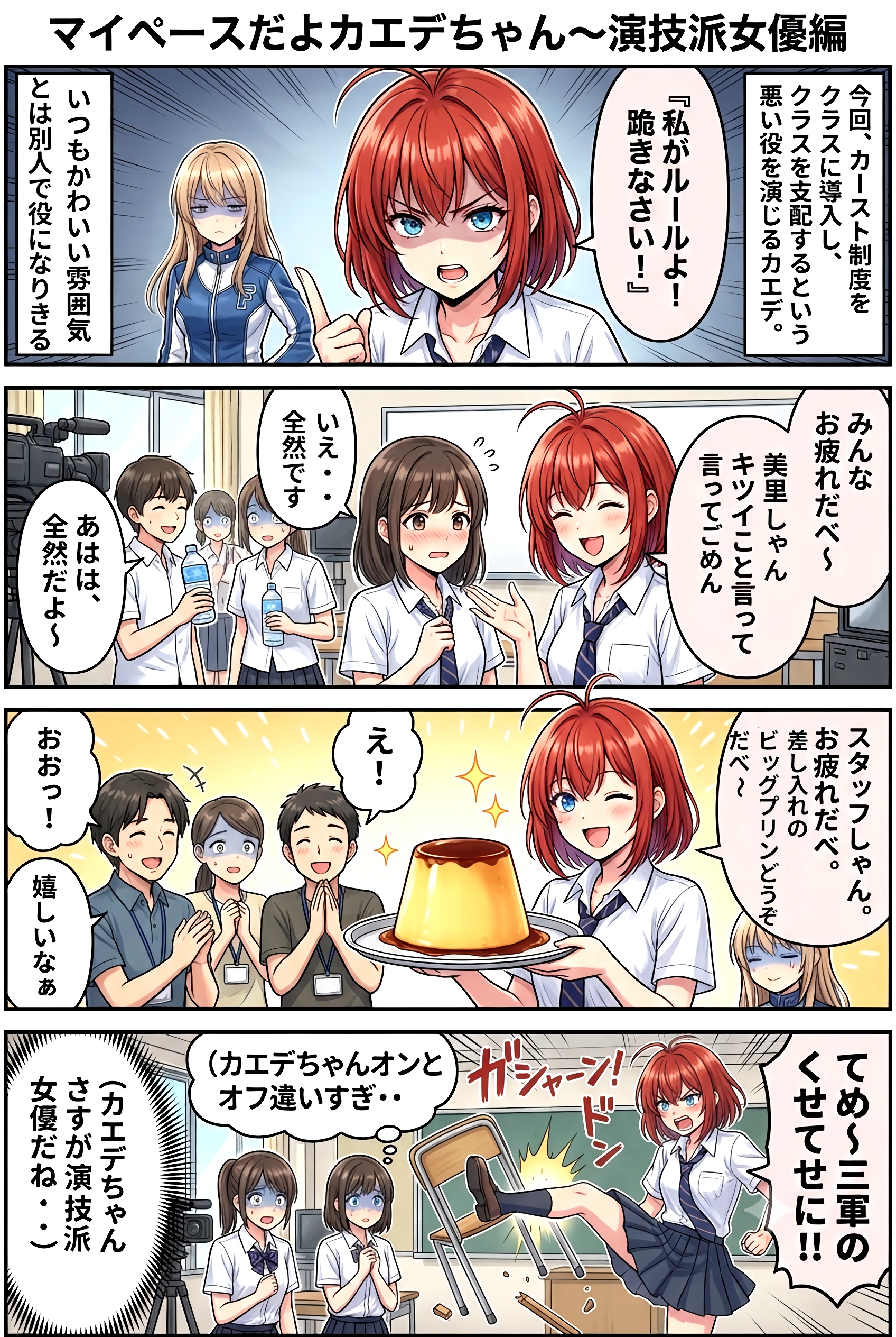 マイペースだよカエデちゃん〜演技派女優編