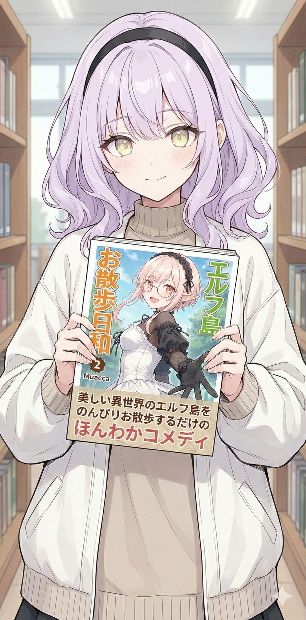 漫画「エルフ島お散歩日和」姉さんNB