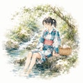 清流 2枚目