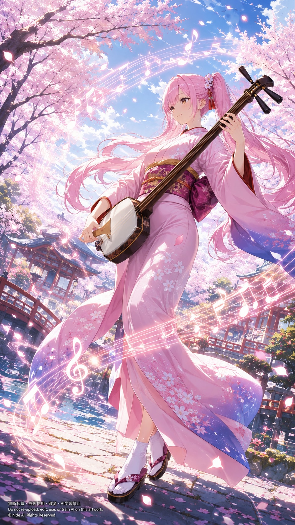 🌸 桜色に響く、春の音色♪ | の人気AIイラスト・グラビア