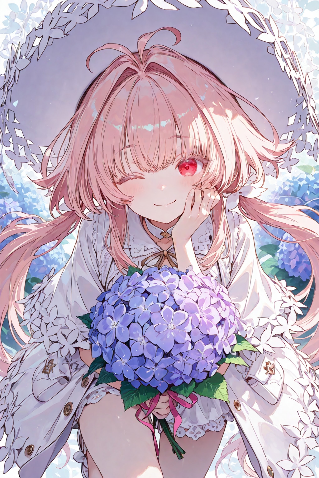 花束少女