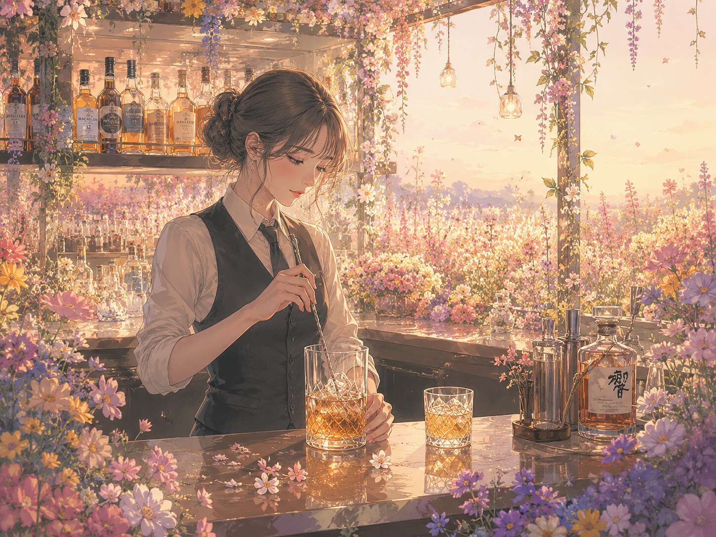 花と酒
