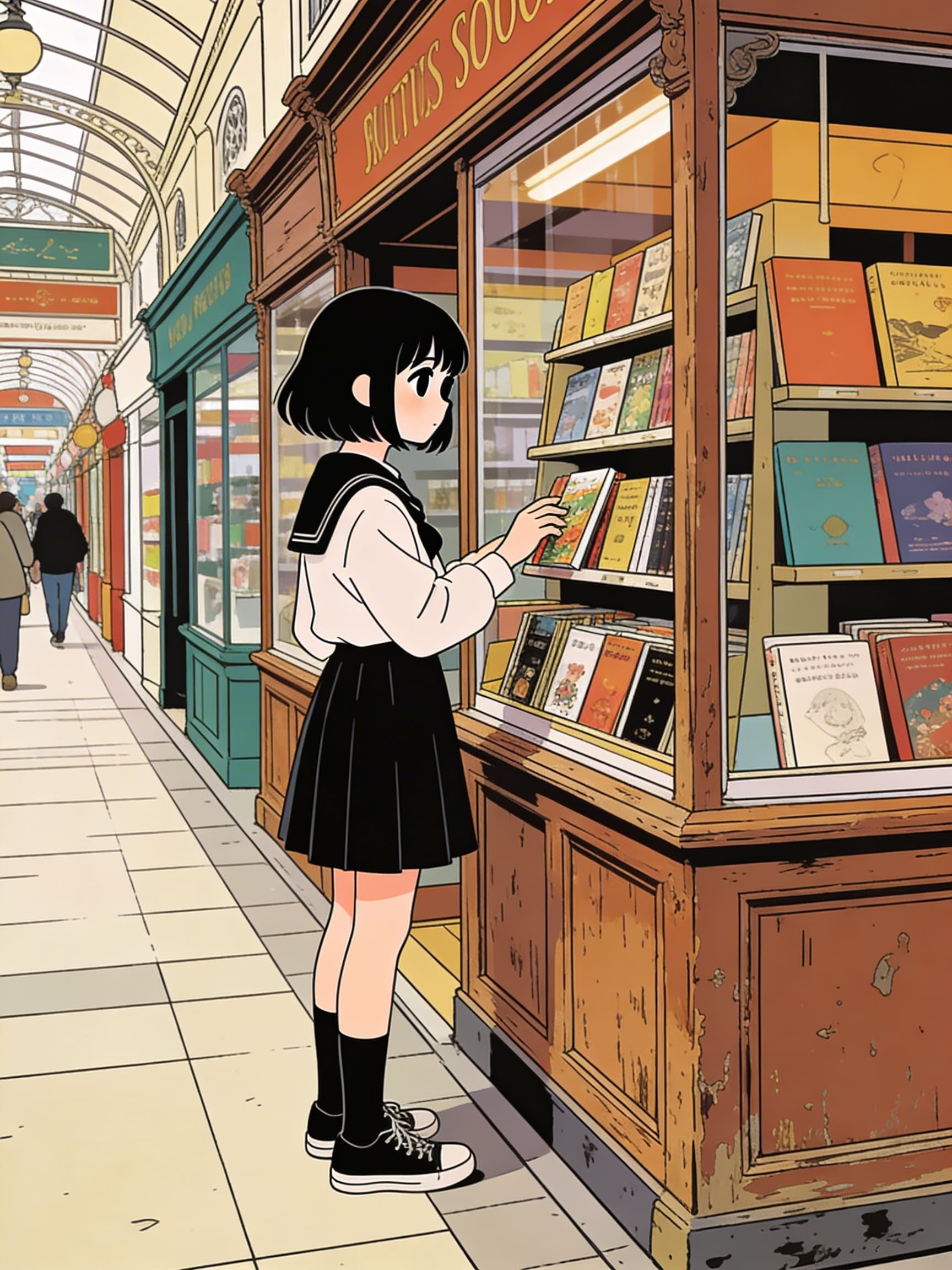書店 | の人気AIイラスト・グラビア