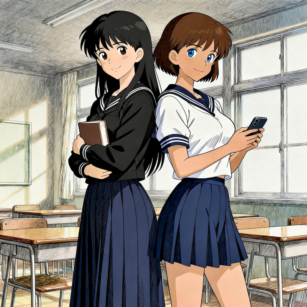 こう見えて双子姉妹