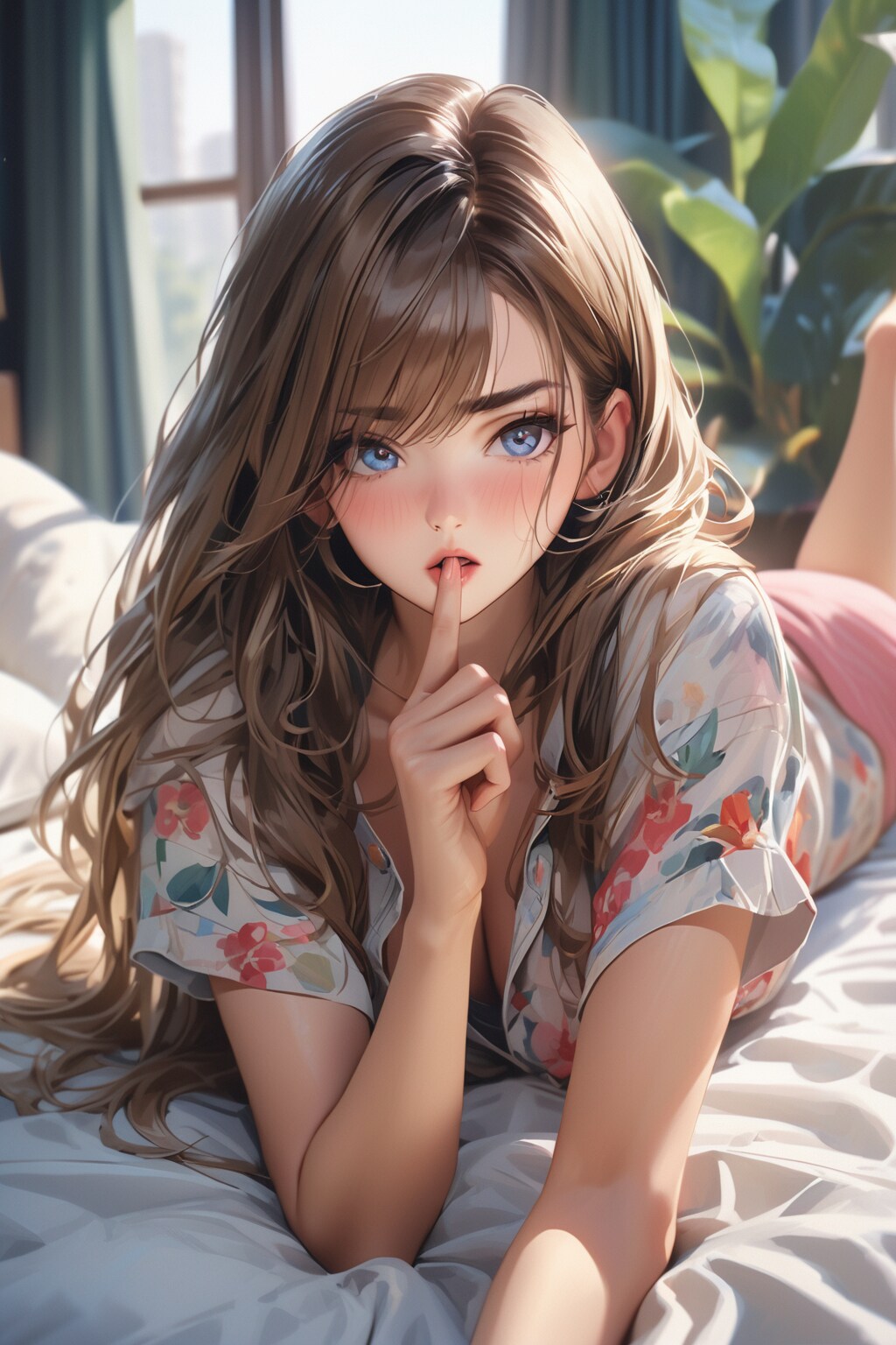 しー！ | の人気AIイラスト・グラビア